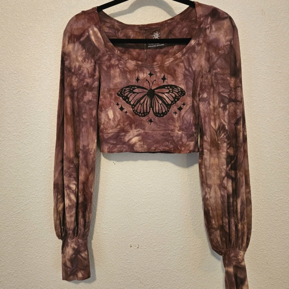 Small Long Sleeve Crop by Earthshine Apparel